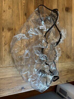 Bugaboo Rain Cover 800540 Clear PVC fits Cameleon 3 Donkey Buffalo Stroller